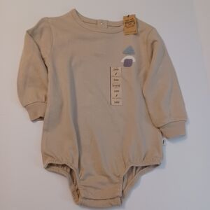NEW Easy Peasy 1pc Long Sleeve onesie Geo Shapes Sz 24M